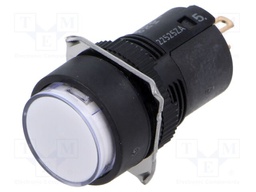 Control lamp; 16mm; M16; -10÷55°C; Illumin: LED; Ø16.2mm; IP66