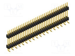 Connector: pin strips; pin header; male; PIN: 35; 1.27mm; SMT; 1x35