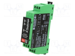Converter; RS232/RS485; Usup: 12÷30VDC; for DIN rail mounting