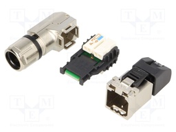 Plug; RJ45; PIN: 8; Cat: 5; shielded; Layout: 8p8c; 5.5÷10mm; IDC