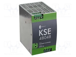 Power supply: switched-mode; for DIN rail; 480W; 48VDC; 10A; IP20