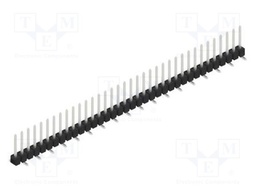 Connector: pin strips; pin header; male; PIN: 36; 2.54mm; SMT; 1x36