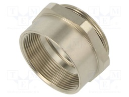 Threaded flange; M40; M40; brass; Plating: nickel; EPIC®; 46mm