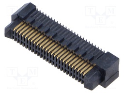 Connector: PCB to PCB; male; PIN: 50; 0.8mm; ERM8; gold-plated; SMT