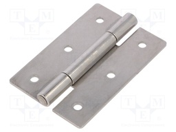 Hinge; Width: 60mm; stainless steel; H: 90mm