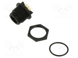 Connector: circular; socket; male; PIN: 10; Buccaneer 400; IP68