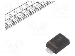 Diode: rectifying; SMD; 1000V; 1A; 500ns; Package: reel,tape