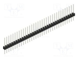 Connector: pin strips; pin header; male; PIN: 34; 2.54mm; THT; 1x34