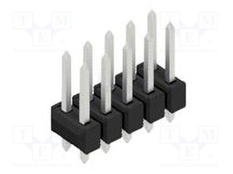 Connector: pin strips; pin header; male; PIN: 10; 2.54mm; THT; 2x5