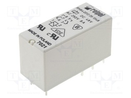 Relay: electromagnetic; DPDT; Ucoil: 48VDC; 8A/250VAC; 8A/24VDC; 8A