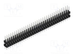 Connector: pin strips; pin header; male; PIN: 68; 2.54mm; THT; 2x34