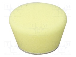 Tool accessories: sponge; 2pcs; yellow; PR28660