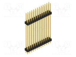 Connector: pin strips; pin header; male; PIN: 26; 2.54mm; THT; 2x13