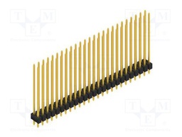 Connector: pin strips; pin header; male; PIN: 50; 2.54mm; THT; 2x25