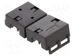 Ferrite: two-piece; on round cable; 43; 0÷85°C; 236Ω; 100MHz