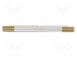 Folding ruler; L: 1m