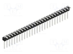 Connector: pin strips; pin header; male; PIN: 26; 2.54mm; THT; 1x26