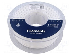 Filament: PLA; 1.75mm; white; 210÷240°C; 1kg; High Speed
