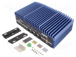 Industrial computer; 10÷35VDC; for wall mounting; Ethernet x4