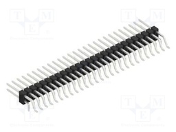Connector: pin strips; pin header; male; PIN: 54; 2.54mm; SMT,THT