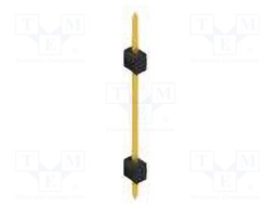 Connector: pin strips; pin header; male; PIN: 1; 2.54mm; THT; 1x1