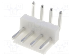 Socket; wire-board; male; 3.96mm; PIN:4; THT; 250V; 5A; tinned