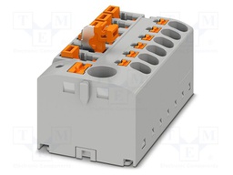 Splice terminal: rail; 20A; 400V; push-in; PA; L: 23.3mm; 0.14÷4mm2