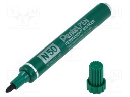 Marker: permanent marker; green; 1.5mm; N 50