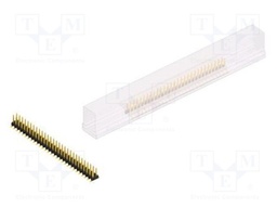Connector: pin strips; pin header; male; PIN: 58; 2mm; SMT; 2x29