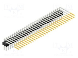 Connector: pin strips; pin header; male; PIN: 56; 2.54mm; THT; 2x28