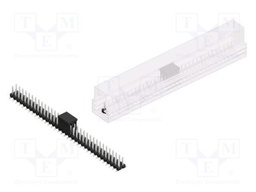 Connector: pin strips; pin header; male; PIN: 68; 2.54mm; SMT; 2x34