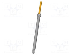 Test needle; Operational spring compression: 4mm; 20A; Ø: 1mm