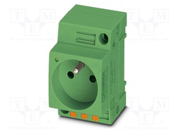 Connector: AC supply; socket; female; 16A; PIN: 3; push-in; 250VAC