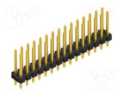 Connector: pin strips; pin header; male; PIN: 30; 2.54mm; THT; 2x15