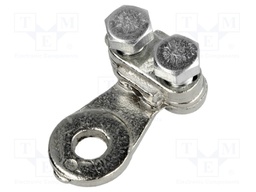 Ring terminal; M5,5; 10mm2; screw terminal; for cable; copper; 6mm