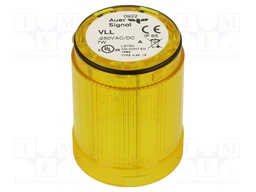 Signaller: lighting; continuous light; Colour: yellow