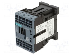 Contactor: 4-pole; NO x4; 24VAC; 9A; DIN,on panel; 3RT23; -25÷60°C