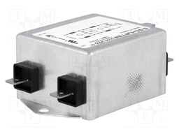 Filter: anti-interference; 250VAC; Cx: 0.22uF; Cy: 4.7nF; 12mH; 1A