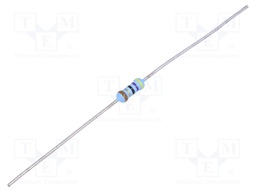 Resistor: thin film; THT; 47Ω; 600mW; ±5%; Ø2.5x6.5mm; 50ppm/°C