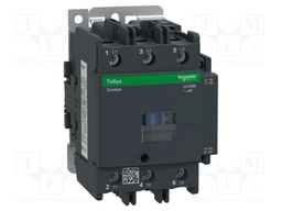 Contactor: 3-pole; NO x3; Auxiliary contacts: NO + NC; 400VAC; 80A