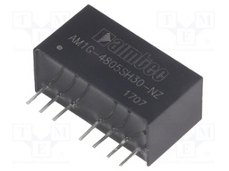 Converter: DC/DC; 1W; Uin: 36÷75V; 5VDC; Iout: 200mA; SIP8; 4.9g