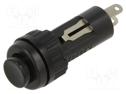 Switch: push-button; SPST; 0.1A/24VAC; 0.1A/24VDC; OFF-(ON); IP40