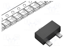 Transistor: NPN; bipolar; 40V; 200mA; 100mW; SOT723