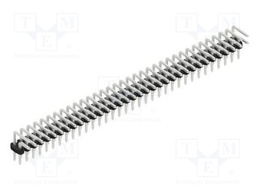 Connector: pin strips; pin header; male; PIN: 68; 2mm; THT; 2x34