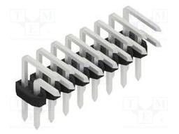 Connector: pin strips; pin header; male; PIN: 16; 2mm; THT; 2x8; 100V