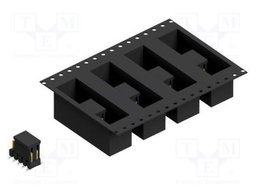 Connector: pin strips; pin header; male; PIN: 10; 2.54mm; SMT; 2x5