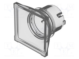 Lens holder; OptoHiT; colourless; plastic; 30x30mm