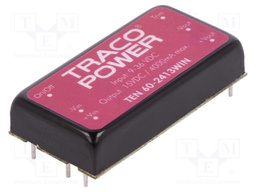 Converter: DC/DC; 60W; Uin: 9÷36V; 15VDC; Iout: 4A; 2"x1"; 250kHz