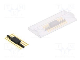 Connector: pin strips; pin header; male; PIN: 11; 2mm; SMT; 1x11