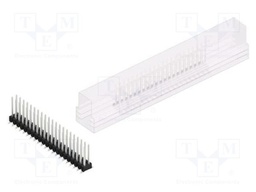 Connector: pin strips; pin header; male; PIN: 42; 2.54mm; SMT; 2x21